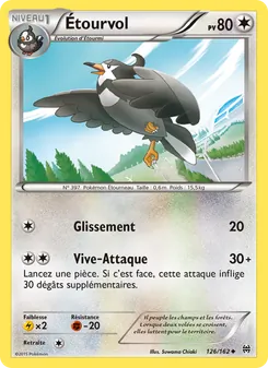Carte Étourvol de l'extension Impulsion Turbo, numéro 126/162