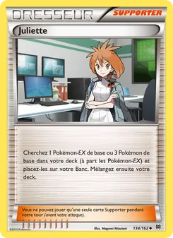 Carte Juliette de l'extension Impulsion Turbo, numéro 134/162
