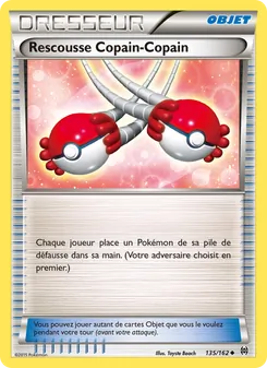 Carte Rescousse Copain-Copain de l'extension Impulsion Turbo, numéro 135/162