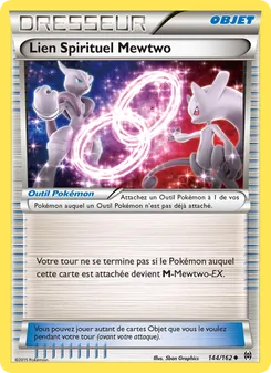 Carte Lien Spirituel Mewtwo de l'extension Impulsion Turbo, numéro 144/162