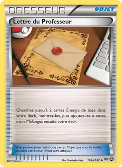 Carte Lettre du Professeur de l'extension Impulsion Turbo, numéro 146/162