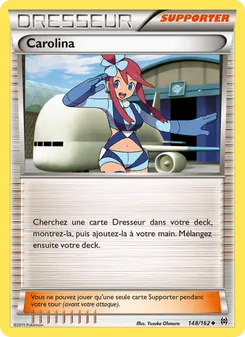Carte Carolina de l'extension Impulsion Turbo, numéro 148/162