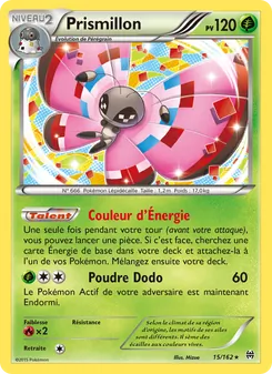 Carte Prismillon de l'extension Impulsion Turbo, numéro 15/162