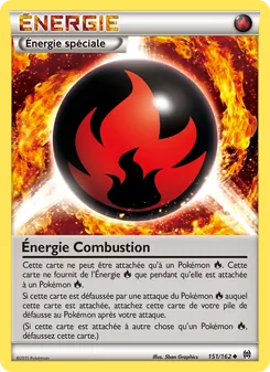 Carte Énergie Combustion de l'extension Impulsion Turbo, numéro 151/162
