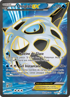 Carte Oniglali EX de l'extension Impulsion Turbo, numéro 155/162