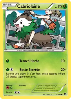Carte Cabriolaine de l'extension Impulsion Turbo, numéro 16/162