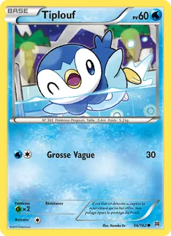 Carte Tiplouf de l'extension Impulsion Turbo, numéro 36/162