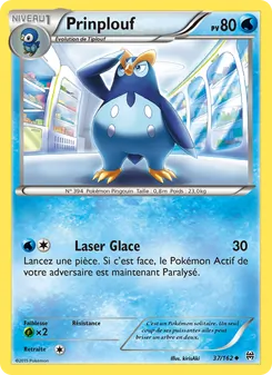 Carte Prinplouf de l'extension Impulsion Turbo, numéro 37/162