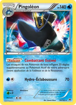 Carte Pingoléon de l'extension Impulsion Turbo, numéro 38/162