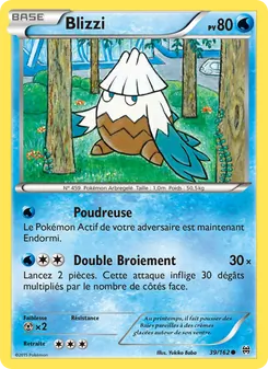 Carte Blizzi de l'extension Impulsion Turbo, numéro 39/162