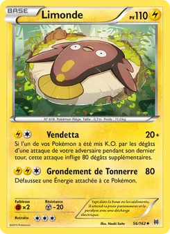 Carte Limonde de l'extension Impulsion Turbo, numéro 56/162