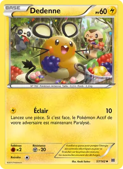 Carte Dedenne de l'extension Impulsion Turbo, numéro 57/162