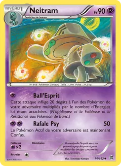 Carte Neitram de l'extension Impulsion Turbo, numéro 74/162
