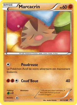 Carte Marcacrin de l'extension Impulsion Turbo, numéro 80/162