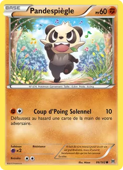 Carte Pandespiègle de l'extension Impulsion Turbo, numéro 86/162