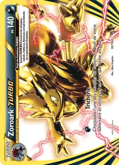 Carte Zoroark TURBO de l'extension Impulsion Turbo, numéro 92/162