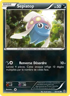 Carte Sepiatop de l'extension Impulsion Turbo, numéro 93/162