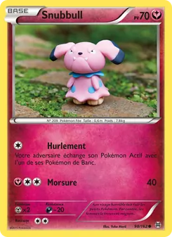 Carte Snubbull de l'extension Impulsion Turbo, numéro 98/162