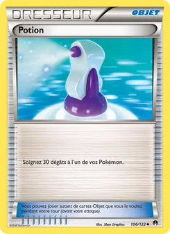 Carte Potion de l'extension Rupture Turbo, numéro 106/122