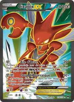 Carte Cizayox EX de l'extension Rupture Turbo, numéro 119/122