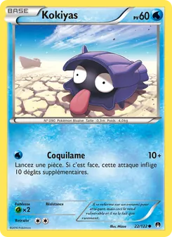 Carte Kokiyas de l'extension Rupture Turbo, numéro 22/122