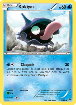 Carte Kokiyas de l'extension Rupture Turbo, numéro 23/122
