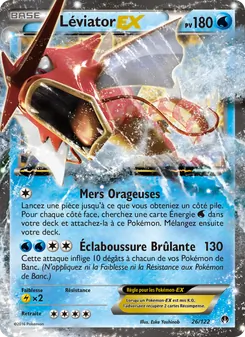 Carte Léviator EX de l'extension Rupture Turbo, numéro 26/122