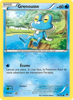 Carte Grenousse de l'extension Rupture Turbo, numéro 38/122