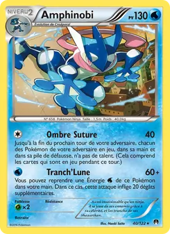 Carte Amphinobi de l'extension Rupture Turbo, numéro 40/122