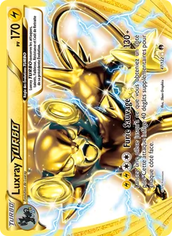Carte Luxray TURBO de l'extension Rupture Turbo, numéro 47/122