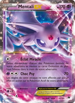 Carte Mentali EX de l'extension Rupture Turbo, numéro 52/122