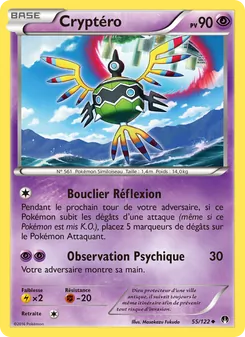 Carte Cryptéro de l'extension Rupture Turbo, numéro 55/122