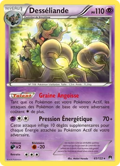 Carte Desséliande de l'extension Rupture Turbo, numéro 65/122