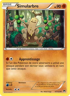 Carte Simularbre de l'extension Rupture Turbo, numéro 67/122
