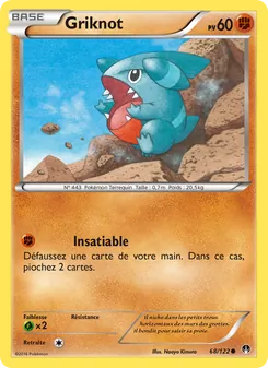 Carte Griknot de l'extension Rupture Turbo, numéro 68/122