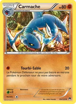 Carte Carmache de l'extension Rupture Turbo, numéro 69/122