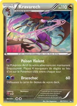 Carte Kravarech de l'extension Rupture Turbo, numéro 86/122