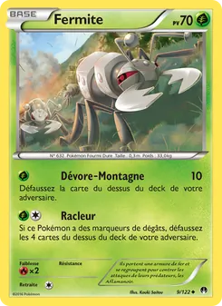 Carte Fermite de l'extension Rupture Turbo, numéro 9/122