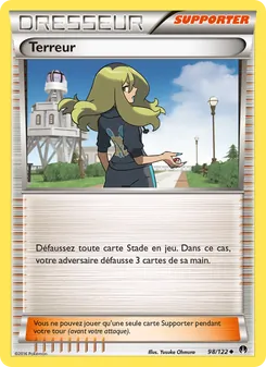 Carte Terreur de l'extension Rupture Turbo, numéro 98/122