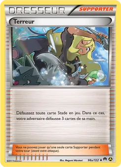 Carte Terreur de l'extension Rupture Turbo, numéro 98a/122