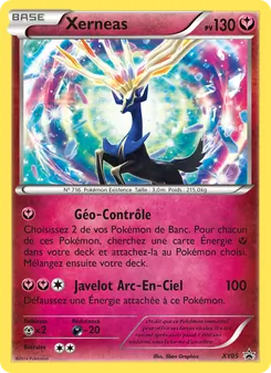 Carte Xerneas de l'extension Promo XY, numéro XY05/211