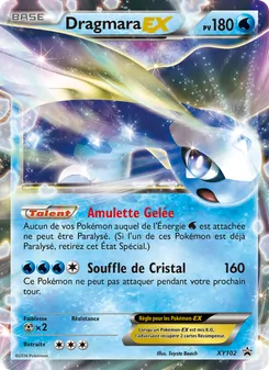 Carte Dragmara EX de l'extension Promo XY, numéro XY102/211