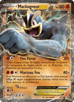 Carte Mackogneur EX de l'extension Promo XY, numéro XY108/211
