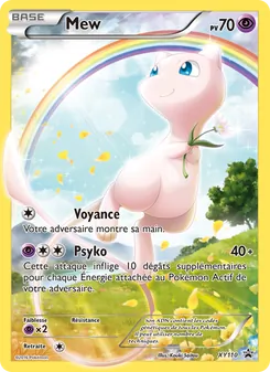 Carte Mew de l'extension Promo XY, numéro XY110/211