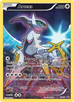 Carte Arceus de l'extension Promo XY, numéro XY116/211