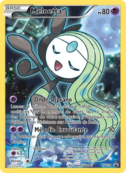 Carte Meloetta de l'extension Promo XY, numéro XY120/211