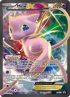 Carte Mew-EX de l'extension Promo XY, numéro XY126/211