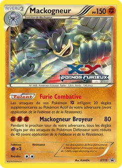 Carte Mackogneur de l'extension Promo XY, numéro XY13/211