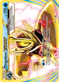 Carte Pingoléon TURBO de l'extension Promo XY, numéro XY134/211