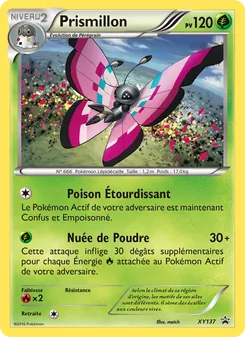 Carte Prismillon de l'extension Promo XY, numéro XY137/211